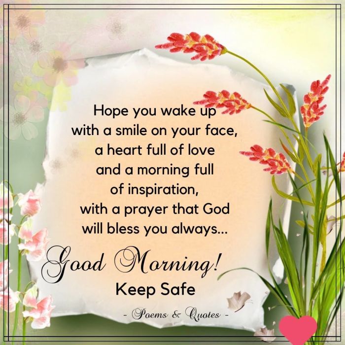 good morning message for god terbaru
