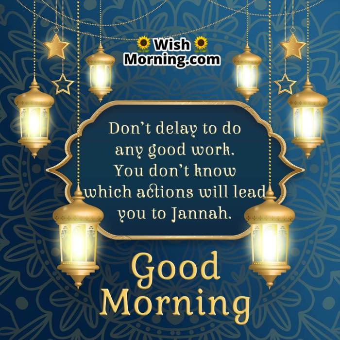 good morning islamic messages terbaru