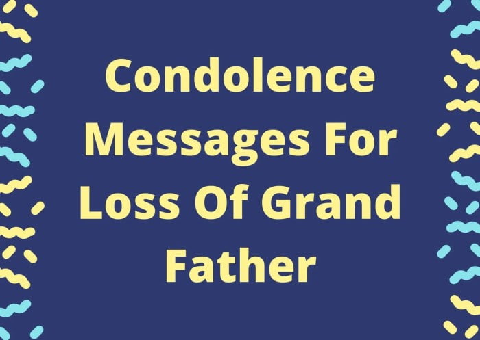 condolence messages for a grandparent