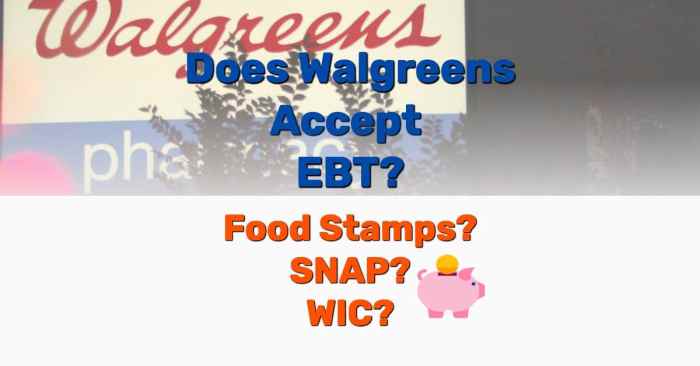 does walgreens take food stamps