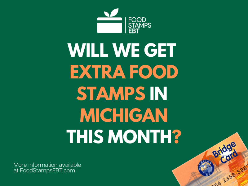 does michigan get extra food stamps this month terbaru